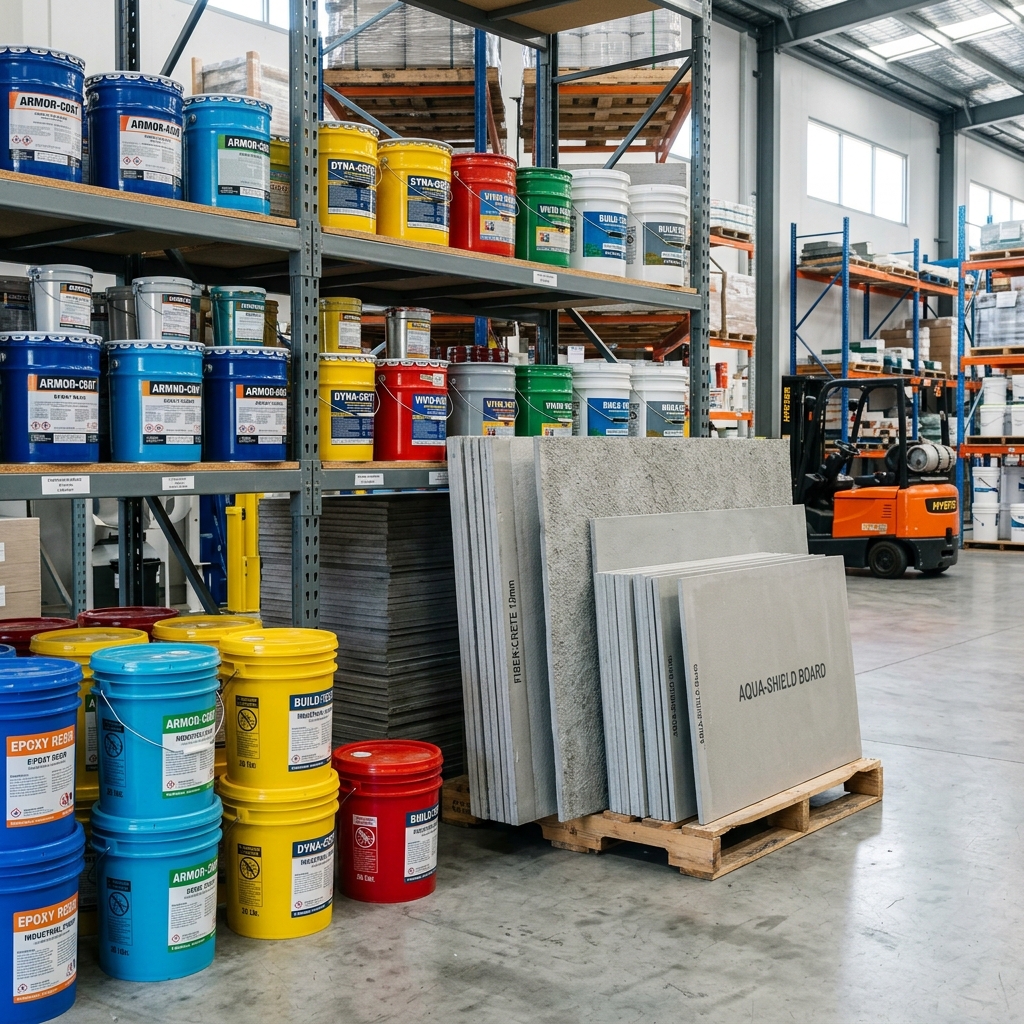 Paint & Cement Board